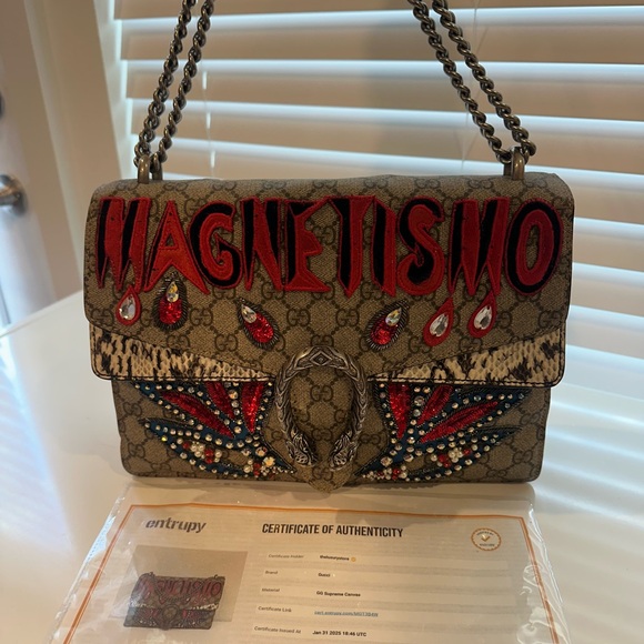 Gucci GG Supreme Monogram Medium Dionysus - Picture 5 of 9